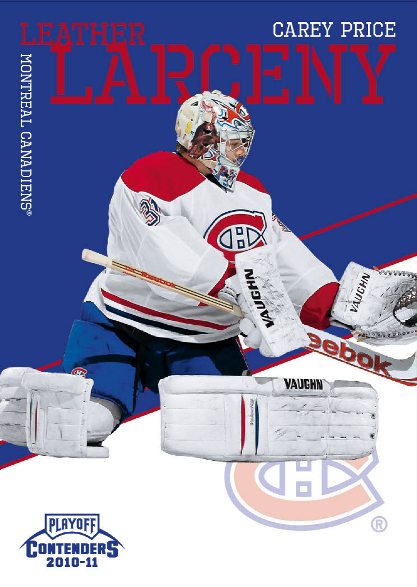 carey price 2011 pads. While pad-clad lads like Carey