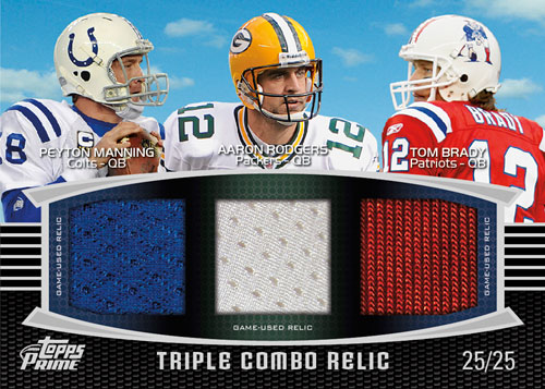 football cards with piece of jersey