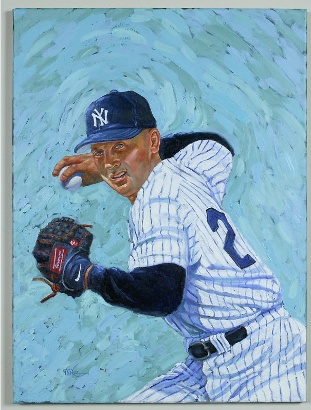 DEREK JETER | Art Board Print