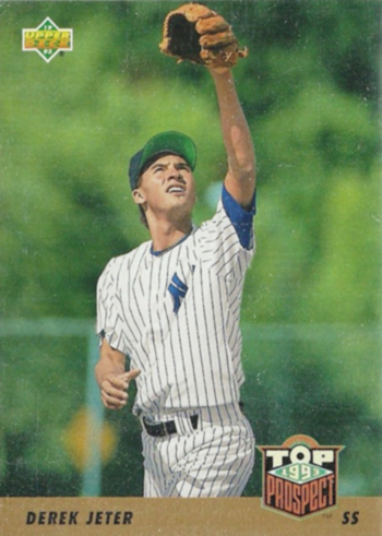 Derek Jeter 1996 LEAF DONRUSS GOLD LEAF ROOKIE #211 NEW YORK YANKEES!