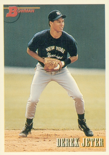 Derek Jeter 1993 Score Draft Pick #489 Card