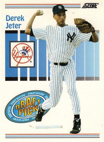 Derek Jeter Slabbed NY Yankees 1993 Upper Deck #449 Rookie Card