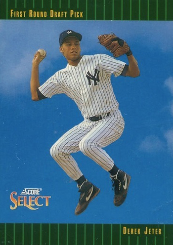 Yankees Derek Sanderson Jeter Signed 1993 SP Foil #279 RC