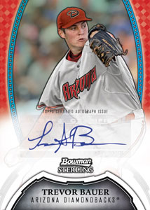 Autographed 2011 Bowman Arizona Diamondbacks Rookie Cards: 