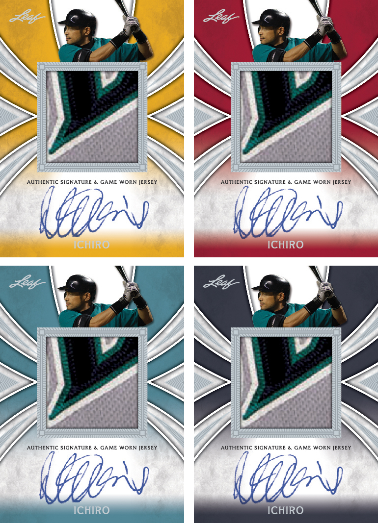 Leaf Metal Ichiro patch autos coming soon Beckett News