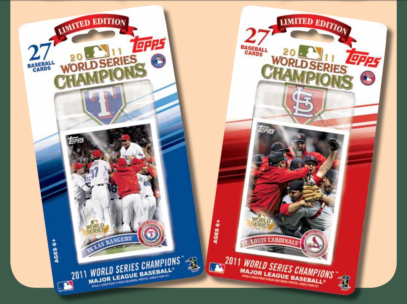 2012 Topps 2011 World Series Game 6 Commemorative Baseball Card