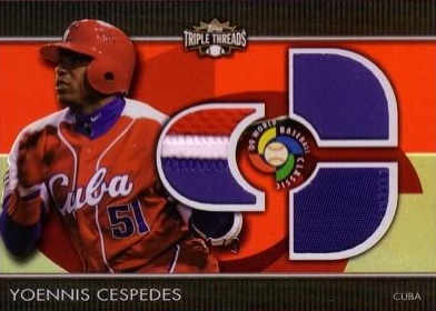 Topps signs Yoenis Cespedes to autograph deal - Beckett News