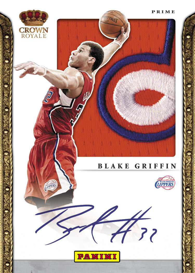 NBA BLAKE GRIFFIN AUTO 2011-12 PANINI LIMITED Trophy Case Materials Prime Signatures Autograph Holo PATCH /15 枚限定 直筆 サイン